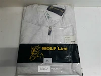 1 x sweater met rits as grijs wolf line l - afbeelding 3 van  3