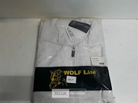 1 x sweater met rits as grijs wolf line l - afbeelding 3 van  3