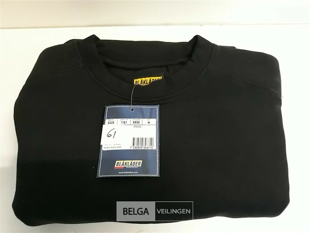 1 x sweater zwart blaklader m - afbeelding 3 van  3