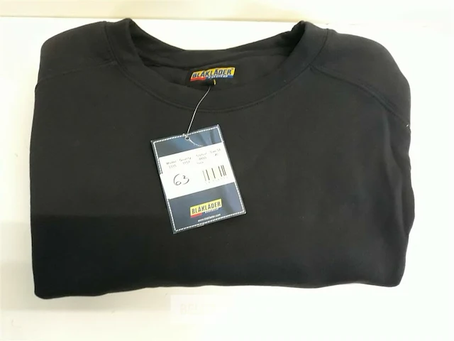 1 x sweater zwart blaklader xl - afbeelding 3 van  3