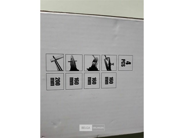 1 x tangenset 4 delig steelwood - afbeelding 3 van  3