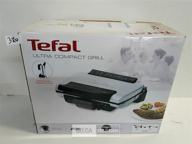 1 x tefal compact grill kan als grill en bbq gebruikt worden - afbeelding 1 van  3