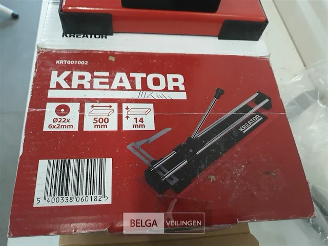 1 x tegelsnijder 50 cm kreator - afbeelding 3 van  3