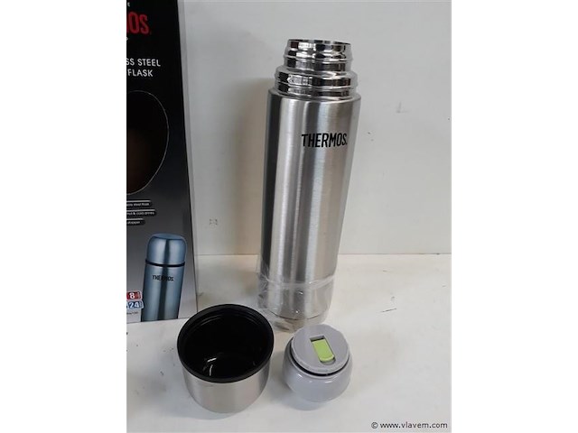 1 x thermos inox 1 l - afbeelding 2 van  2
