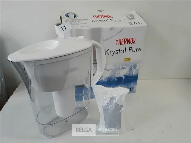 1 x thermos waterfilter 2,4 l + filter - afbeelding 1 van  3
