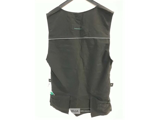 1 x toolvest zwart artelli xl - afbeelding 3 van  3