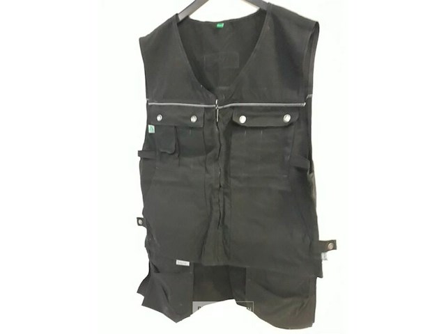 1 x toolvest zwart artelli xl - afbeelding 2 van  3