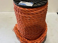 1 x touw op rol oranje propyleen 14 mm x 55 m - afbeelding 1 van  3
