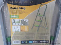 1 x trapladder 3 trede max 150 kg - afbeelding 2 van  2
