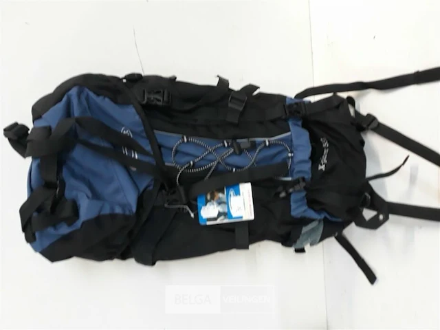 1 x travel rugzak 55 l blauw gelert - afbeelding 1 van  3