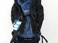 1 x travel rugzak 55l blauw - afbeelding 1 van  2