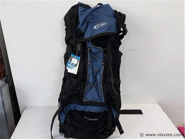 1 x travel rugzak 85 blauw gelert - afbeelding 1 van  2