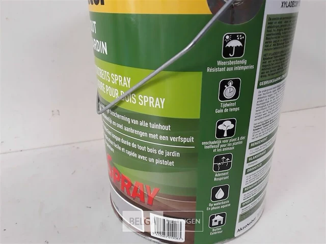 1 x tuinhoutbeits grey wash 5 l - afbeelding 3 van  3