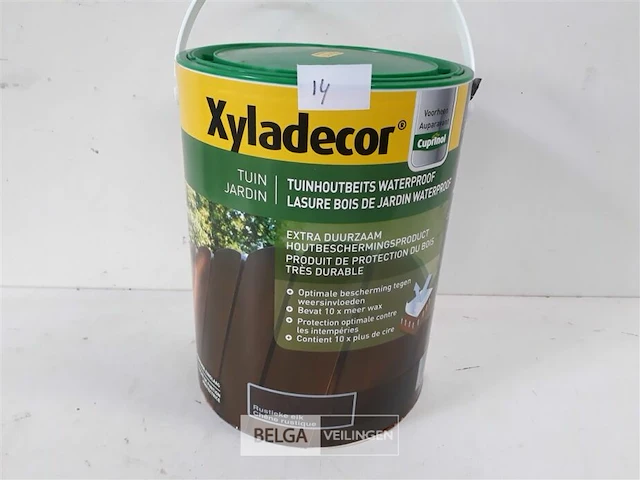 1 x tuinhoutbeits rustiek eiken 5 l - afbeelding 2 van  3