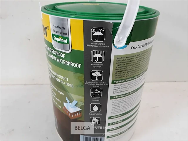 1 x tuinhoutbeits rustiek eiken 5 l - afbeelding 3 van  3