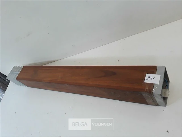 1 x tuinlamp 75 cm teak - afbeelding 3 van  3