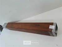 1 x tuinlamp 75 cm teak - afbeelding 3 van  3