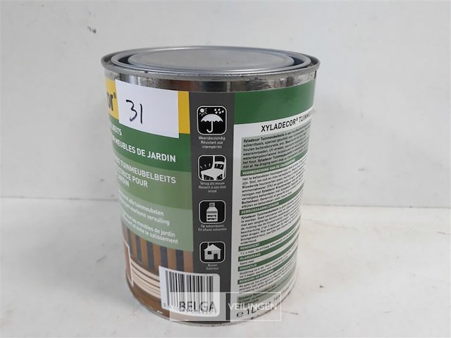 1 x tuinmeubelbeits 1 l naturel - afbeelding 3 van  3