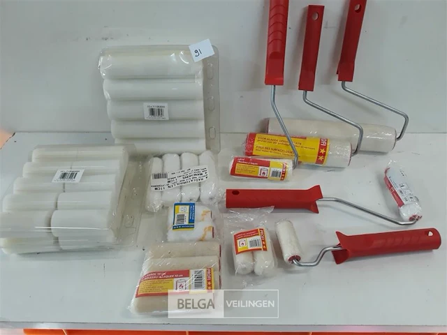 1 x verf en lakrollen mix - afbeelding 2 van  3