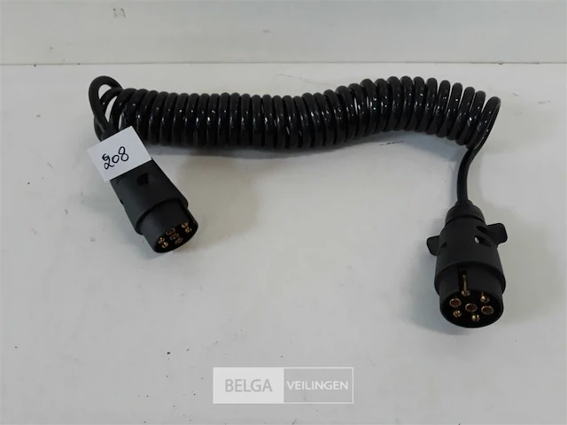1 x verlengkabel aanhangwagen 4,5m - afbeelding 1 van  3