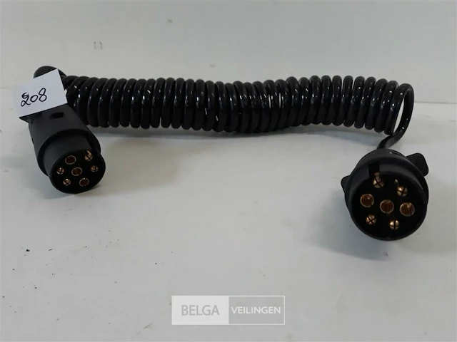 1 x verlengkabel aanhangwagen 4,5m - afbeelding 3 van  3