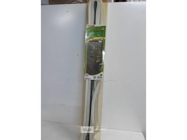 1 x vliegengrodijn zware pvc wit 100x220 cm - afbeelding 2 van  3