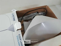 1 x vloerlamp witte kap - afbeelding 3 van  3