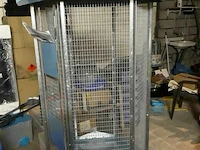 1 x vogelkooi zeshoekig diameter 94 cm h 203 - afbeelding 1 van  3
