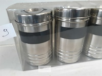 1 x voorraadpot set 3 delig h16cm dia 9 cm - afbeelding 3 van  3