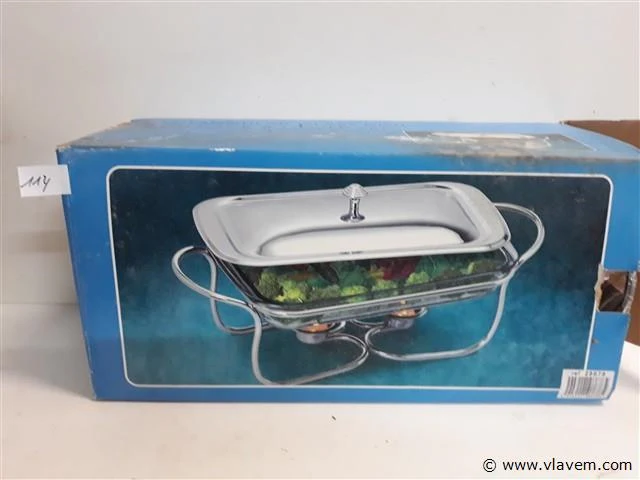 1 x warmhoudrooster + ovenschotel verwarmen 2 t-lichtjes - afbeelding 1 van  2