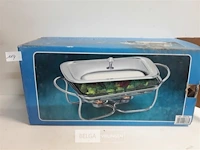 1 x warmhoudrooster + ovenschotel verwarmen 2 t-lichtjes - afbeelding 2 van  3