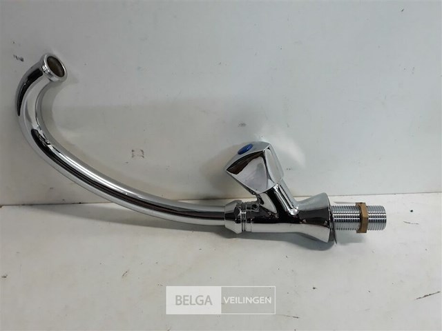 1 x wastafel kraan hoge beugel showmodel - afbeelding 3 van  3