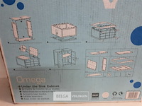 1 x wastafelkast pvc allibert - afbeelding 3 van  3