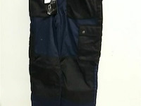 1 x werkbroek blauw/zwart artelli 46 - afbeelding 2 van  3
