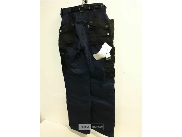 1 x werkbroek blauw/zwart artelli 48 - afbeelding 3 van  3