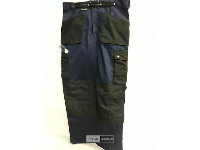 1 x werkbroek blauw/zwart artelli 50 - afbeelding 2 van  3