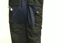 1 x werkbroek blauw/zwart artelli 50 - afbeelding 2 van  3
