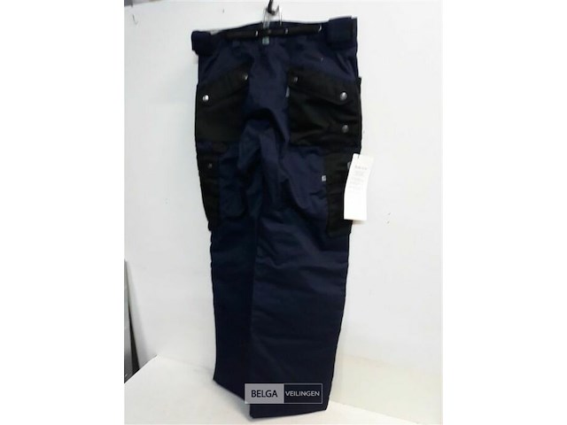1 x werkbroek blauw/zwart artelli 50 - afbeelding 3 van  3