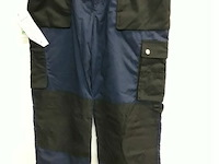 1 x werkbroek blauw/zwart artelli 58 - afbeelding 1 van  3