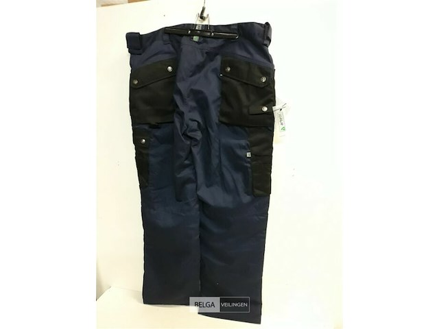 1 x werkbroek blauw/zwart artelli 58 - afbeelding 3 van  3