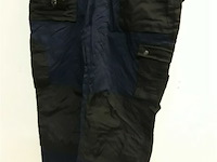 1 x werkbroek blauw/zwart artelli 58 - afbeelding 2 van  3