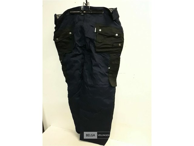 1 x werkbroek blauw/zwart artelli 58 - afbeelding 3 van  3