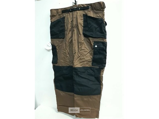 1 x werkbroek bruin/zwart artelli 56 - afbeelding 1 van  3