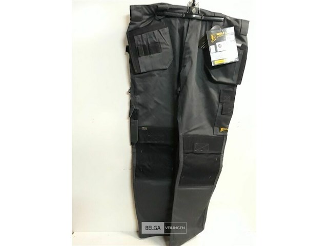 1 x werkbroek grijs wolf line 52 - afbeelding 1 van  3