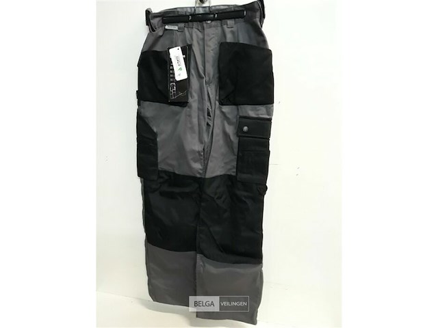 1 x werkbroek grijs/zwart artelli 44 - afbeelding 2 van  3