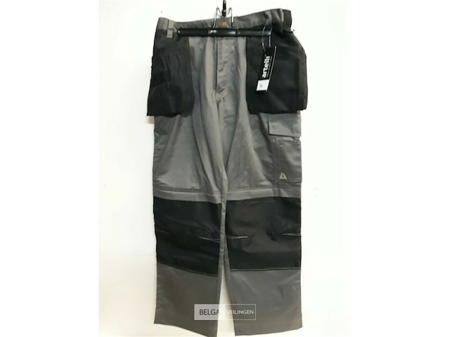 1 x werkbroek grijs/zwart artelli 44 - afbeelding 1 van  3