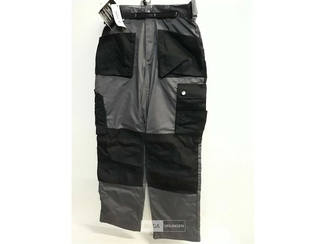 1 x werkbroek grijs/zwart artelli 46 - afbeelding 1 van  3