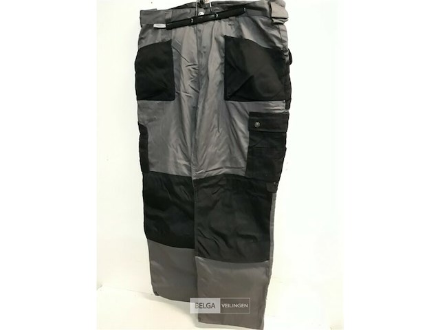 1 x werkbroek grijs/zwart artelli 54 - afbeelding 1 van  3