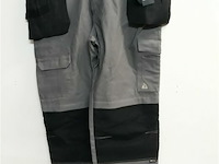 1 x werkbroek grijs/zwart artelli 56 - afbeelding 1 van  3