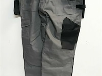 1 x werkbroek grijs/zwart artelli 56 - afbeelding 3 van  3